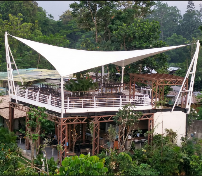 Ahli Kanopi Membran Cimahi: Transformasi Estetika dan Fungsionalitas Ruang Luar Anda