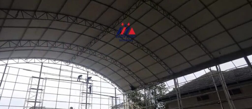 Kanopi Membran Lapangan Padel